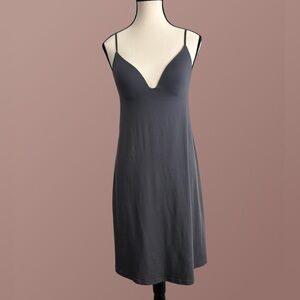 Mame Kurogouchi AIRism Cotton Plunging Bra Slip Size M